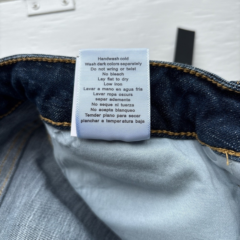 Judy Blue Womens Jeans 11/30 Dark Wash Blue High Rise Skinny Fit‎ Raw Hem NWT - Picture 13 of 15